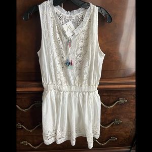LoveShackFancy NWT Nina Dress White size Small